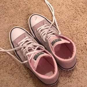 greyish pink converse chuck taylor all stars
